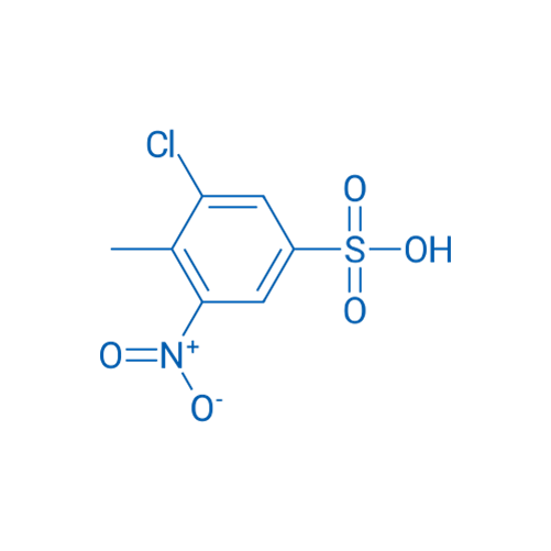 3-chloro-4-methyl-5-nitrobenzenesulfonic acid