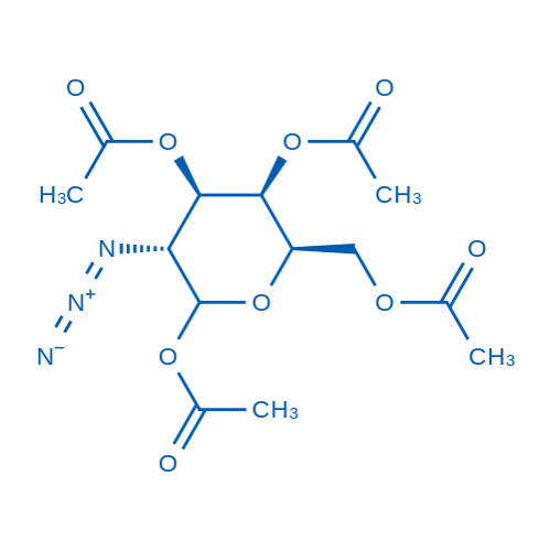 (3R,4R,5S,6R)-6-(acetoxymethyl)-3-azidotetrahydro-2H-pyran-2,4,5-triyl triacetate