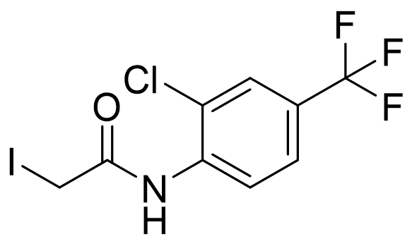 N-(2-chloro-4-(trifluoromethyl)phenyl)-2-iodoacetamide
