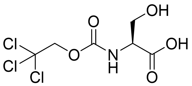 N-[(2,2,2-Trichloroethoxy)carbonyl]-L-serine