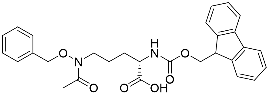 (S)-2-((((9H-fluoren-9-yl)methoxy)carbonyl)amino)-5-(N-(benzyloxy)acetamido)pentanoic acid