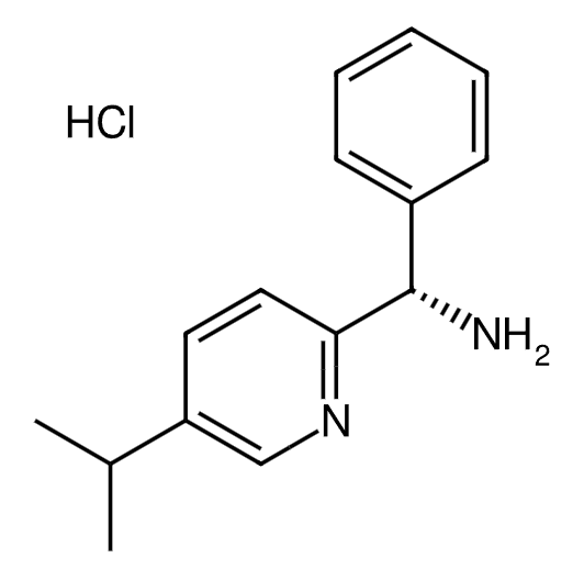 (S)-(5-isopropylpyridin-2-yl)(phenyl)methanamine hydrochloride