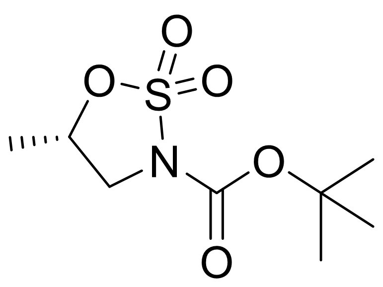 (S)-tert-Butyl 5-methyl-1,2,3-oxathiazolidine-3-carboxylate 2,2-dioxide