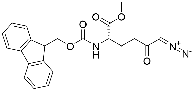 methyl (S)-2-((((9H-fluoren-9-yl)methoxy)carbonyl)amino)-6-diazo-5-oxohexanoate