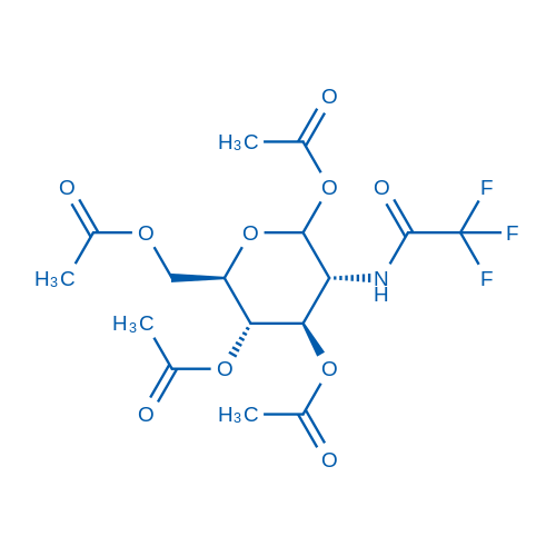 β-D-Glucopyranose, 2-deoxy-2-[(2,2,2-trifluoroacetyl)amino]-, 1,3,4,6-tetraacetate