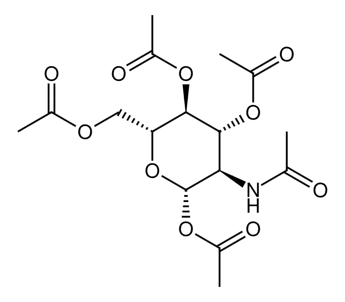 β-D-Glucopyranose, 2-deoxy-2-[(methoxycarbonyl)amino]-, 1,3,4,6-tetraacetate